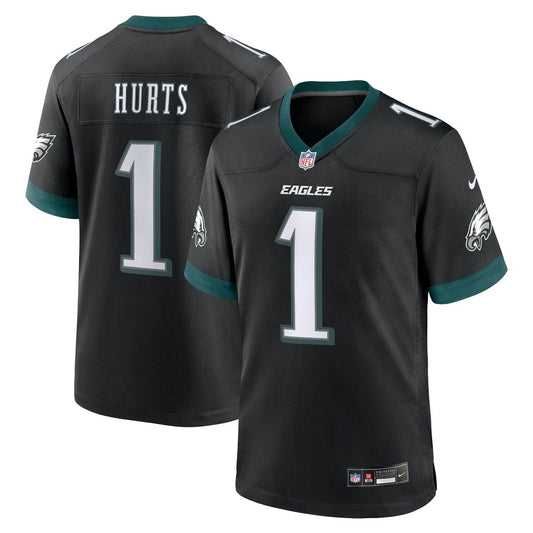 Men's Philadelphia Eagles Jalen Hurts Nike Black Alternate product image 1
