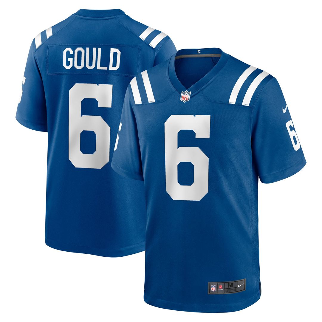 Men's Indianapolis Colts Anthony Gould Nike Royal Game product image 1