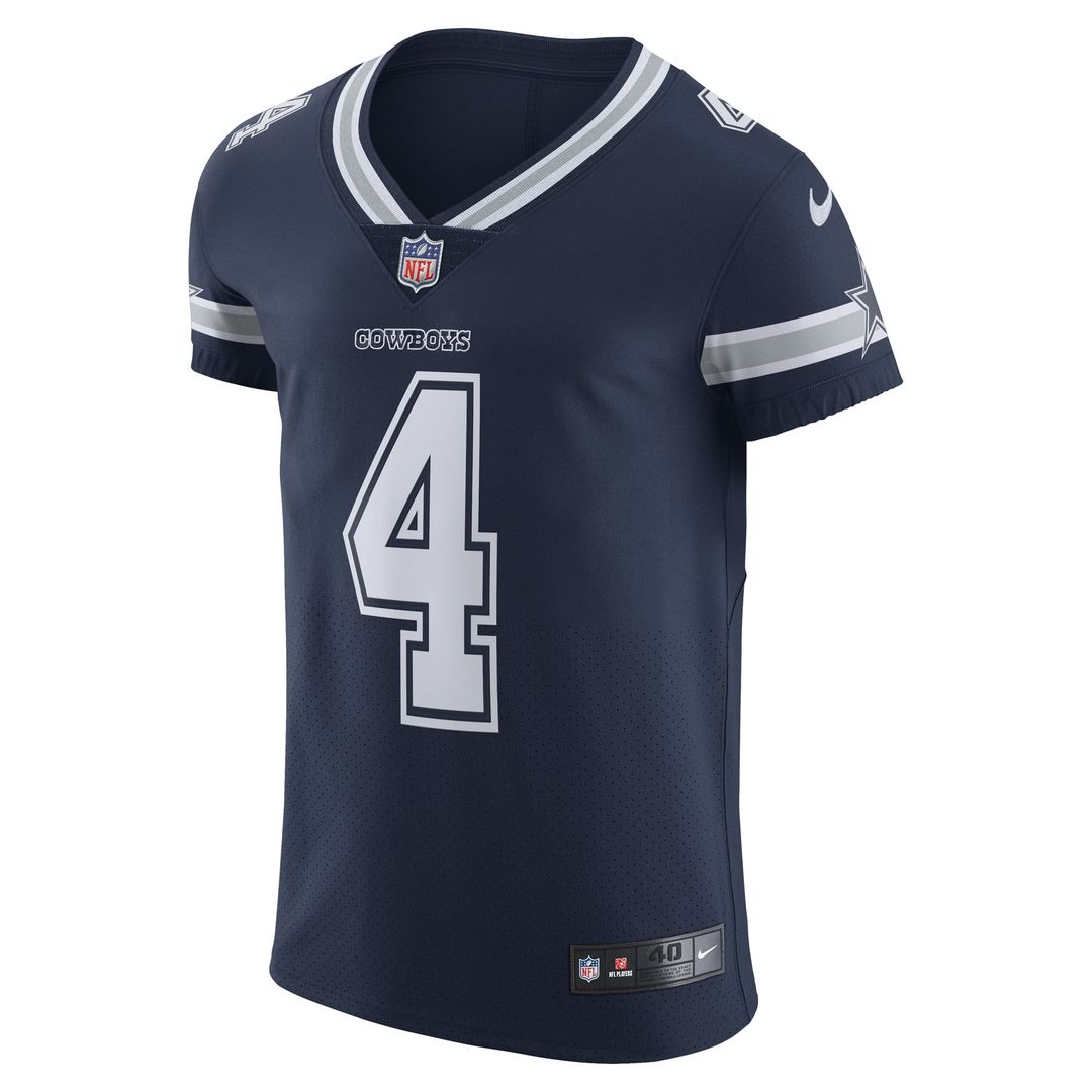 Men's Dallas Cowboys Dak Prescott Nike Navy Vapor Elite product image 2