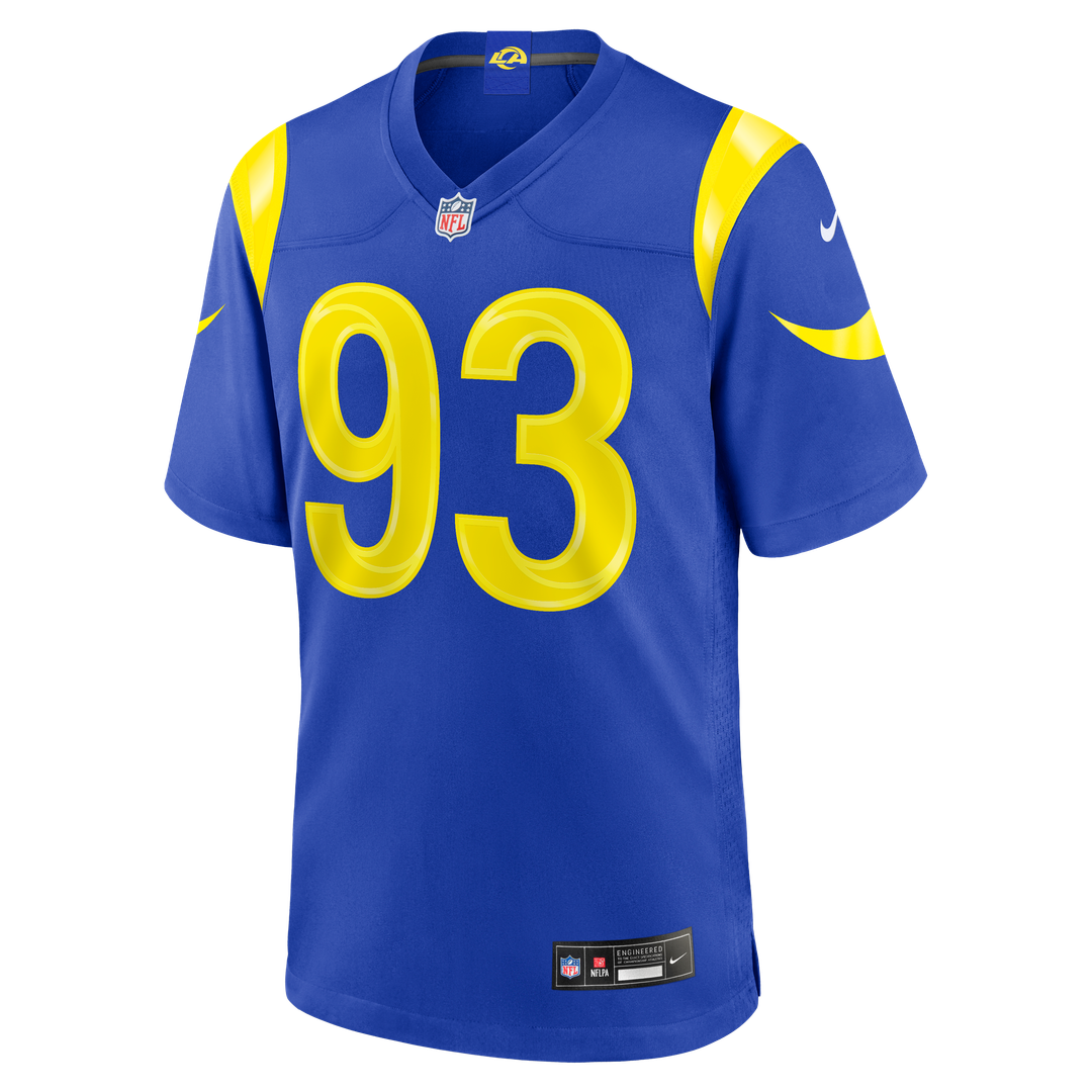 Men's Los Angeles Rams Bill Norton Nike Royal Team Game product image 2