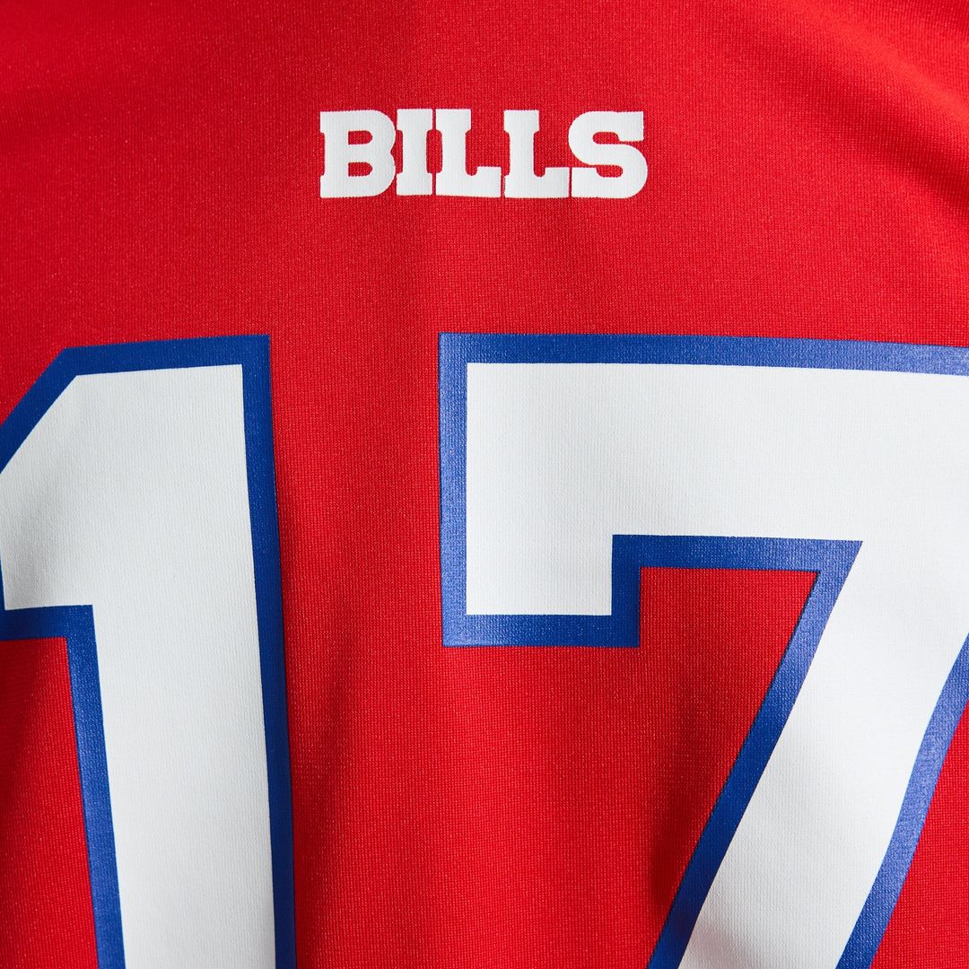 Men's Buffalo Bills Josh Allen Nike Red Alternate Game product image 11