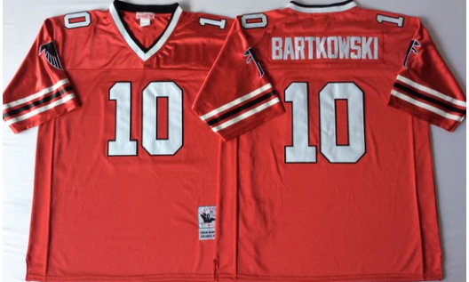 Steve Bartkowski Atlanta Falcons NFL Jersey red product image 1, provided for visual reference and product detail review