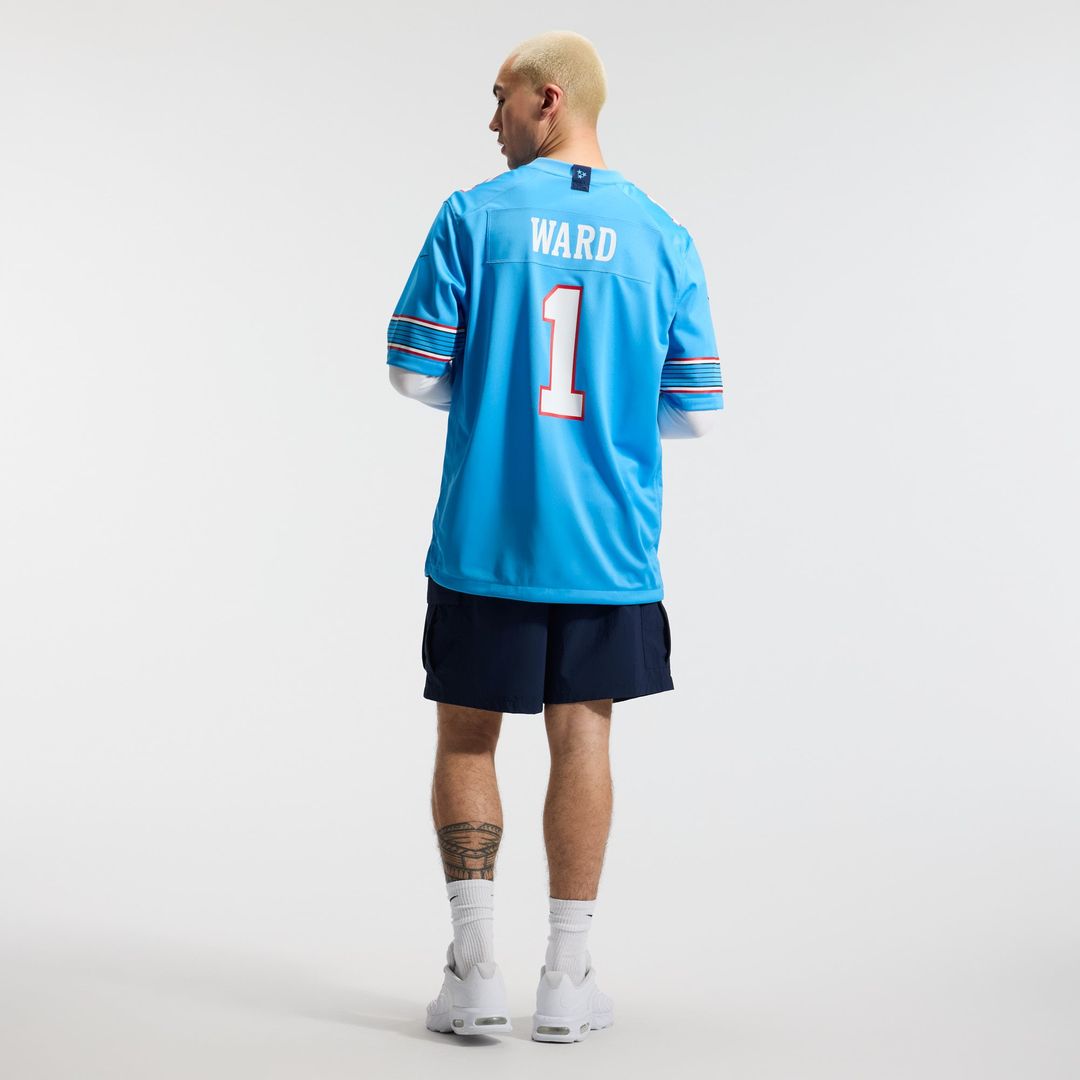 Men's Tennessee Titans Cameron Ward Nike Light Blue Game product image 18