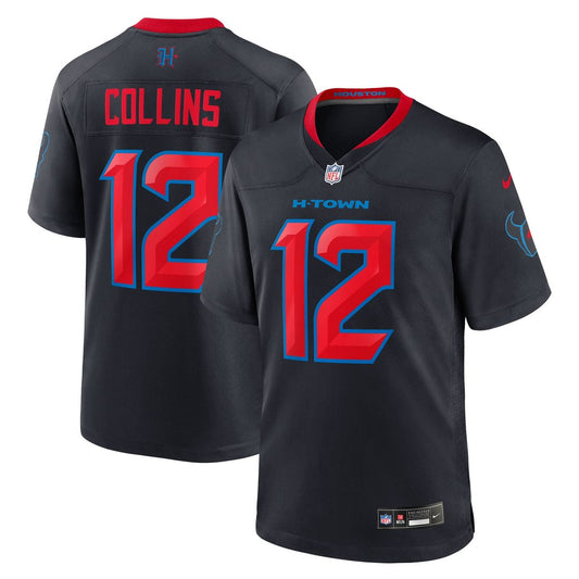 Men's Houston Texans Nico Collins Nike Navy 2nd Alternate product image 1