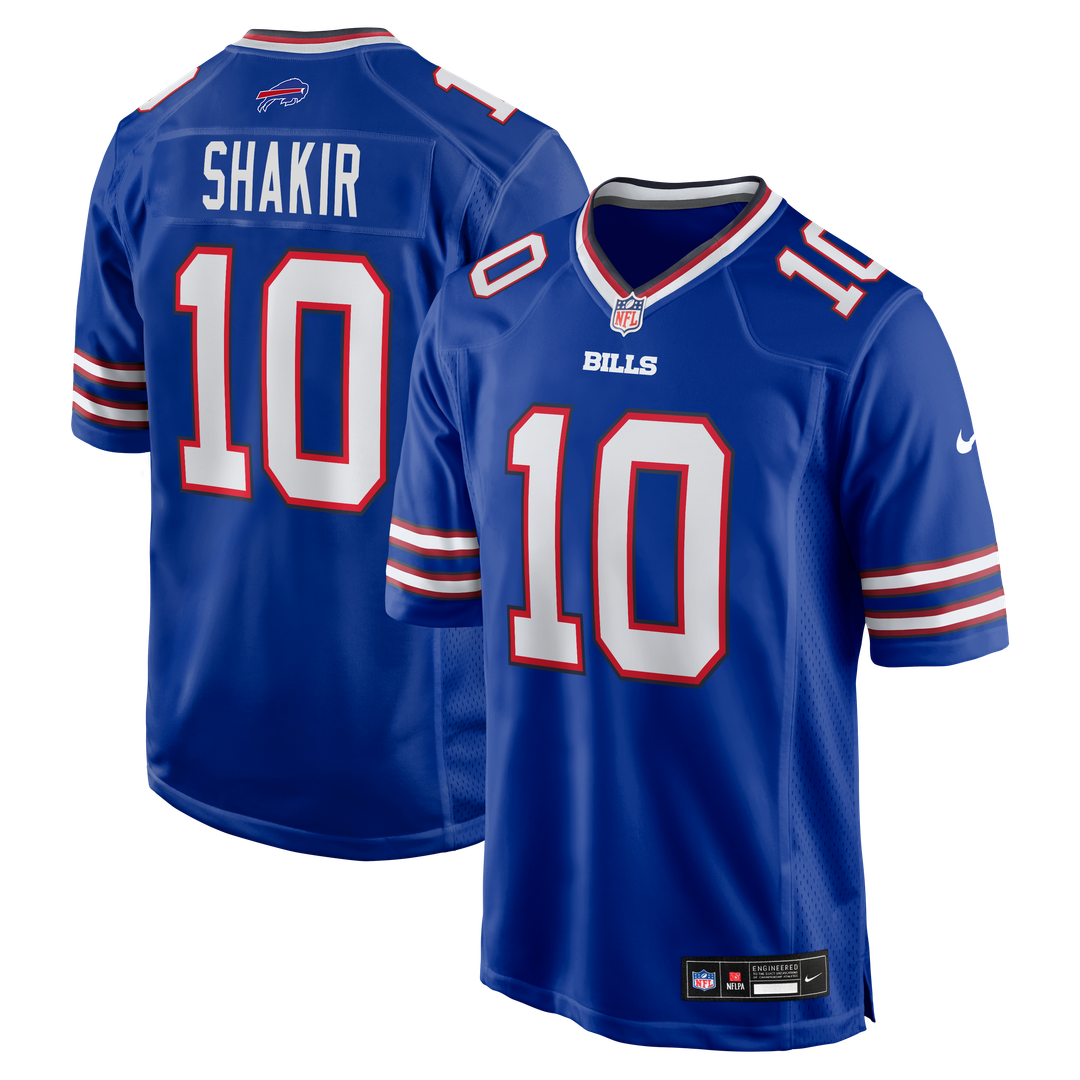 Men's Buffalo Bills Khalil Shakir Nike Royal Game Jersey product image 1