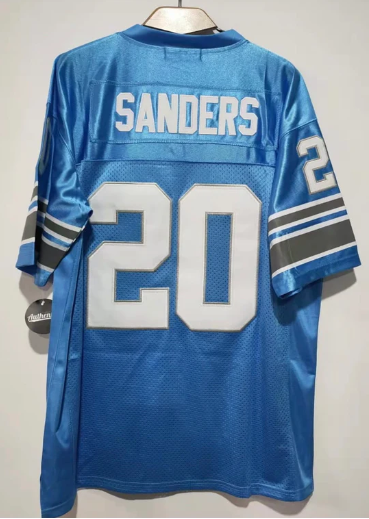 Barry Sanders Detroit Lions Classic Authentics Jersey product image 1, provided for visual reference and product detail