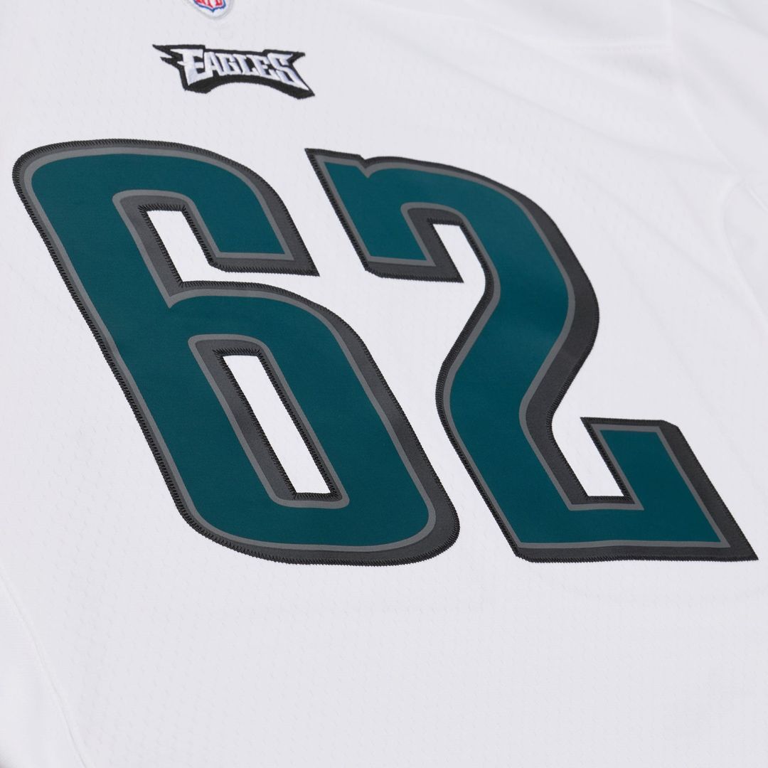 Men's Philadelphia Eagles Jason Kelce Mitchell & Ness White product image 5
