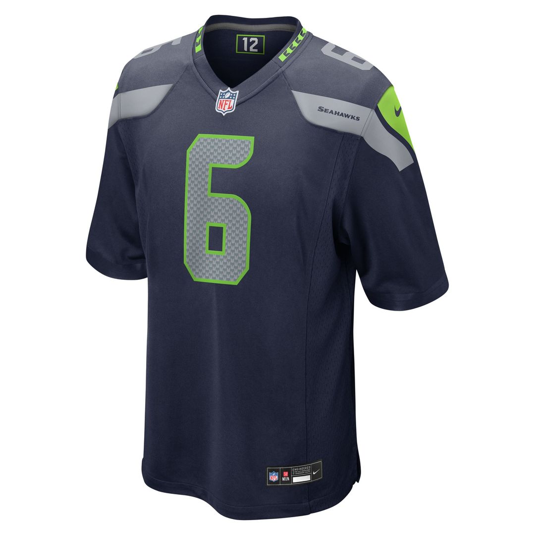 Men's Seattle Seahawks Jalen Milroe Nike College Navy 2025 product image 2