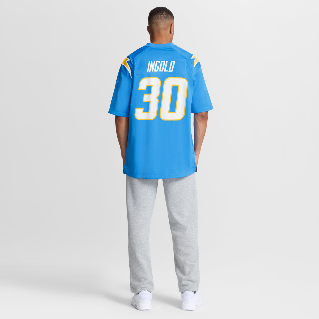 Men's Los Angeles Chargers Alec Ingold Nike Powder Blue product image 3