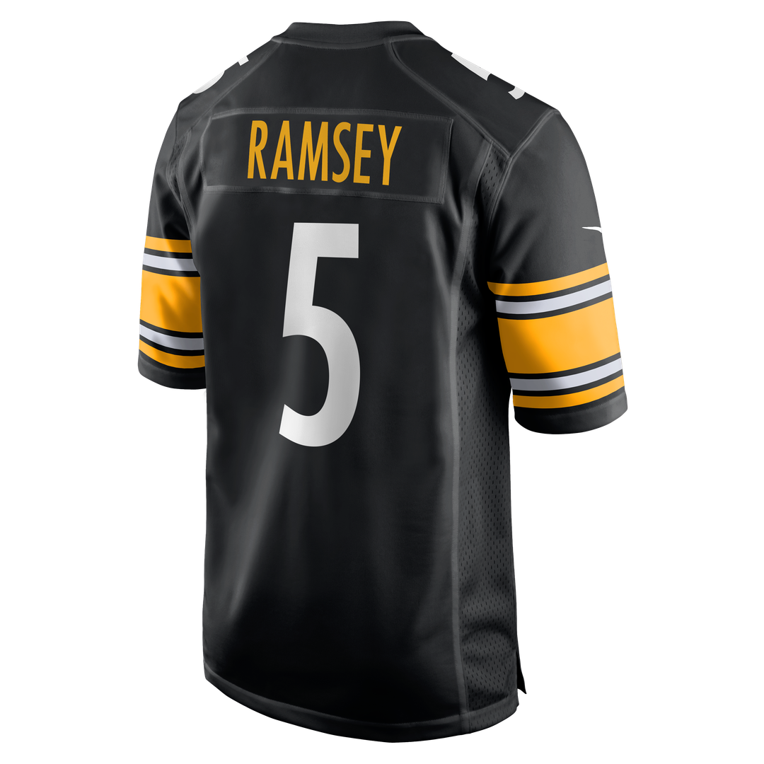 Men's Pittsburgh Steelers Jalen Ramsey Nike Black Team Game product image 3