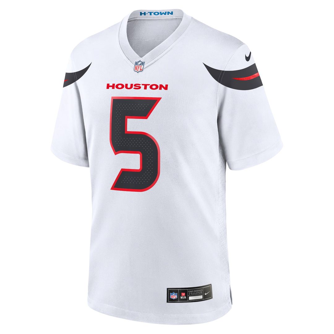 Men's Houston Texans Jalen Pitre Nike Navy Game Jersey product image 24