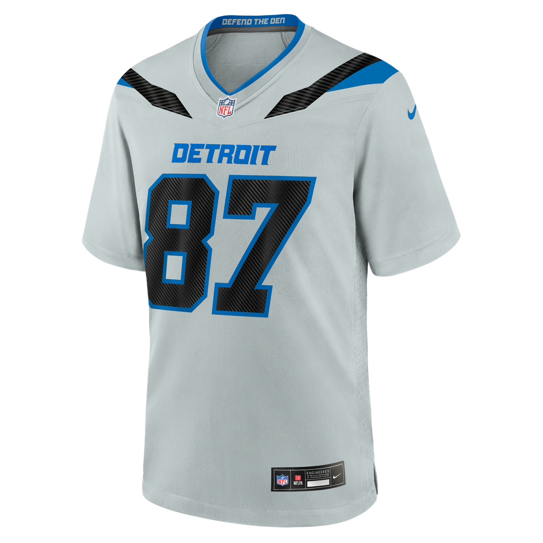 Men's Detroit Lions Sam LaPorta Nike Silver 2026 Rivalries product image 2