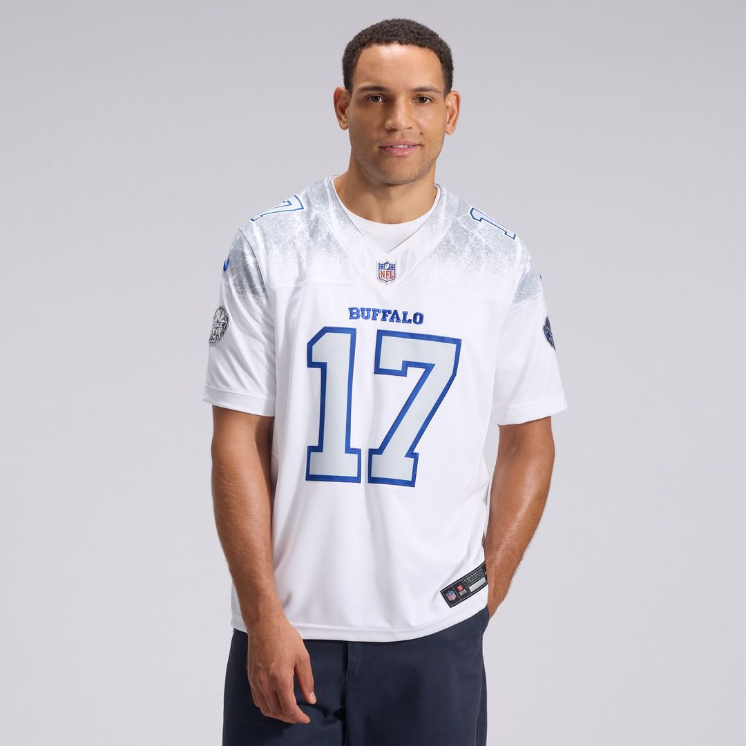 Men's Buffalo Bills Josh Allen Nike White Rivalries product image 2