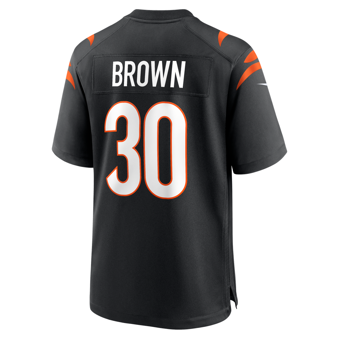Men's Cincinnati Bengals Chase Brown Nike Black Team Game product image 3