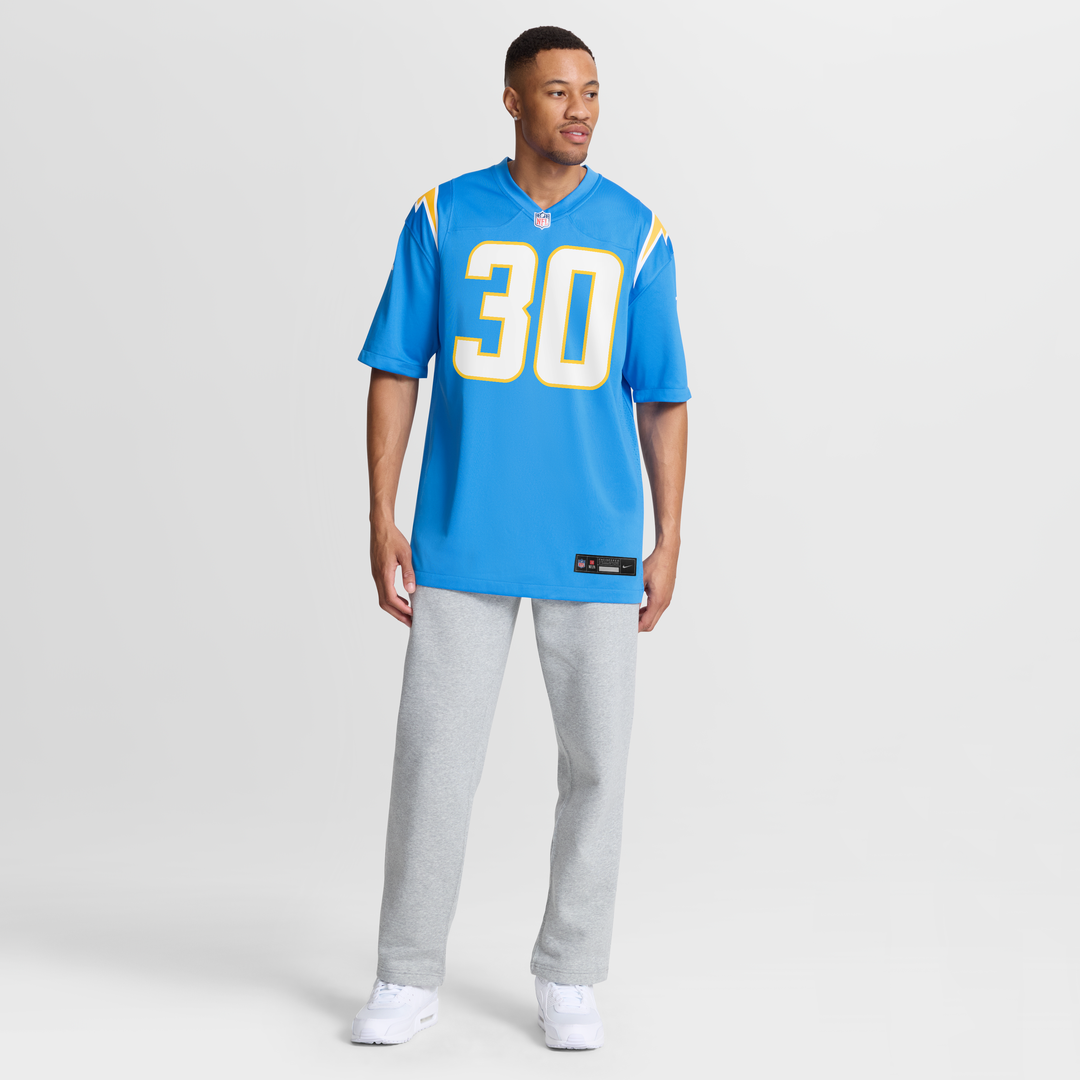 Men's Los Angeles Chargers Alec Ingold Nike Powder Blue product image 2