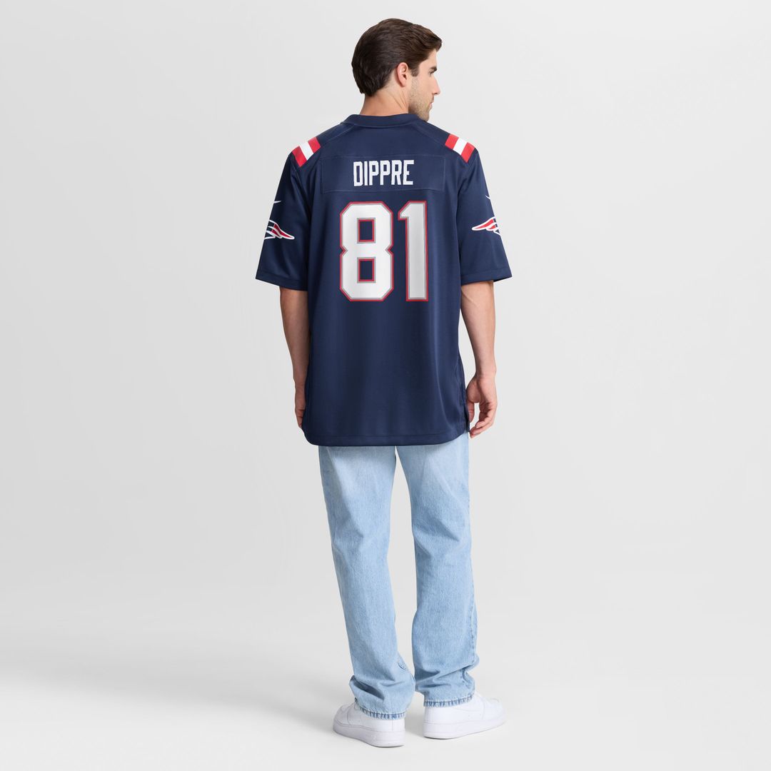 Men's New England Patriots CJ Dippre Nike Navy Team Game product image 3