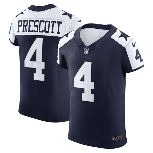 Men's Dallas Cowboys Dak Prescott Nike Navy Alternate Vapor product image 1