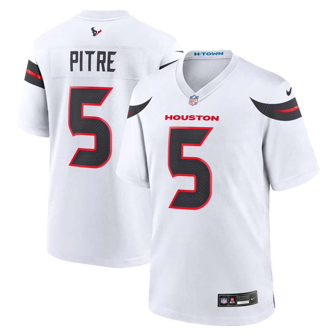 Men's Houston Texans Jalen Pitre Nike Navy Game Jersey product image 23