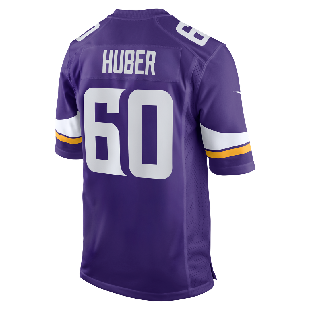 Men's Minnesota Vikings Joe Huber Nike Purple Team Game product image 3