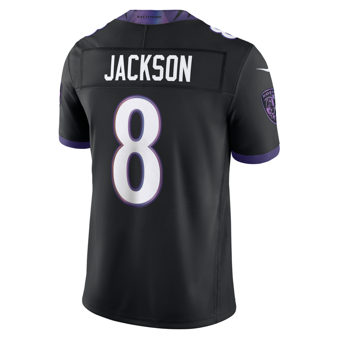 Men's Baltimore Ravens Lamar Jackson Nike White Vapor product image 38