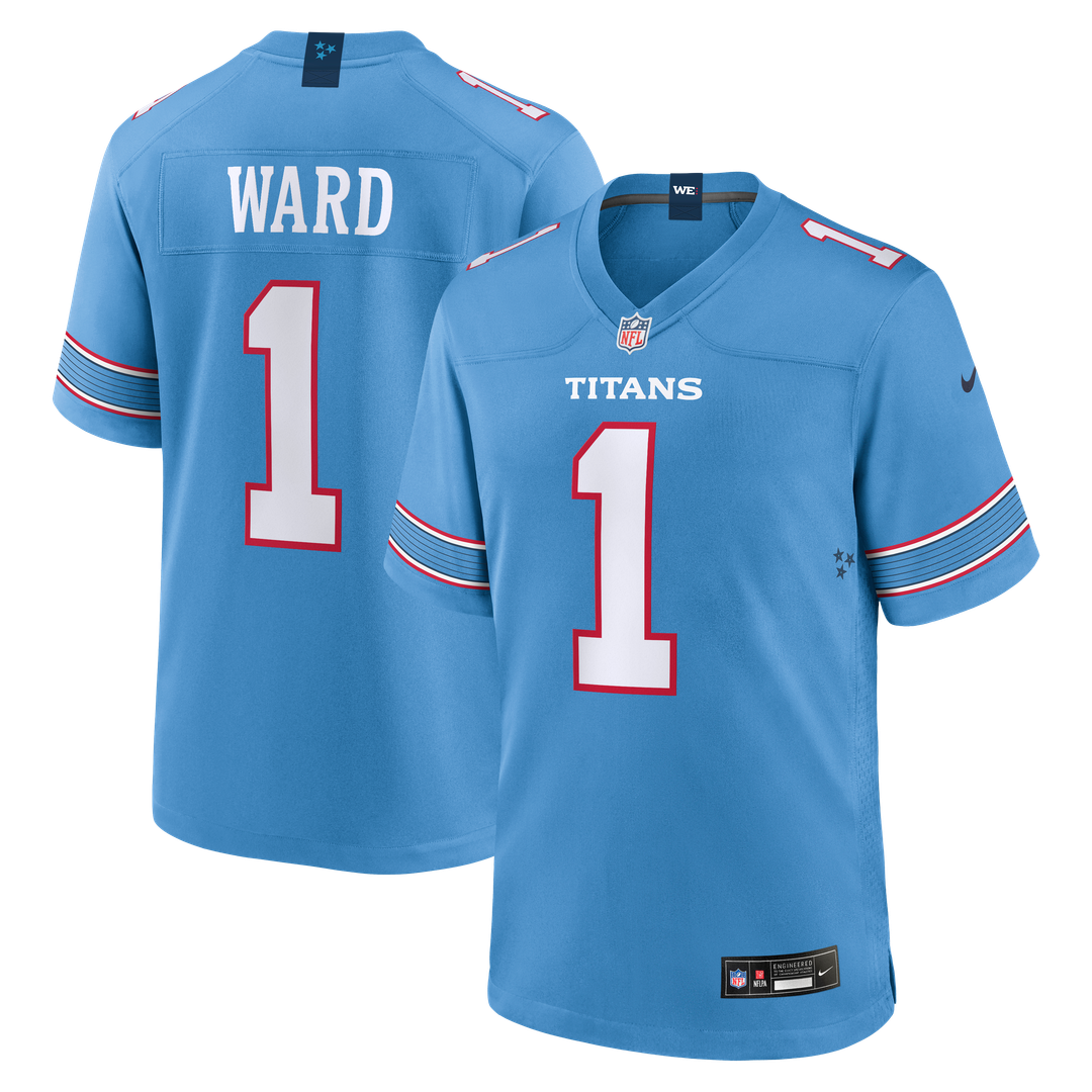 Men's Tennessee Titans Cameron Ward Nike Light Blue Game product image 14