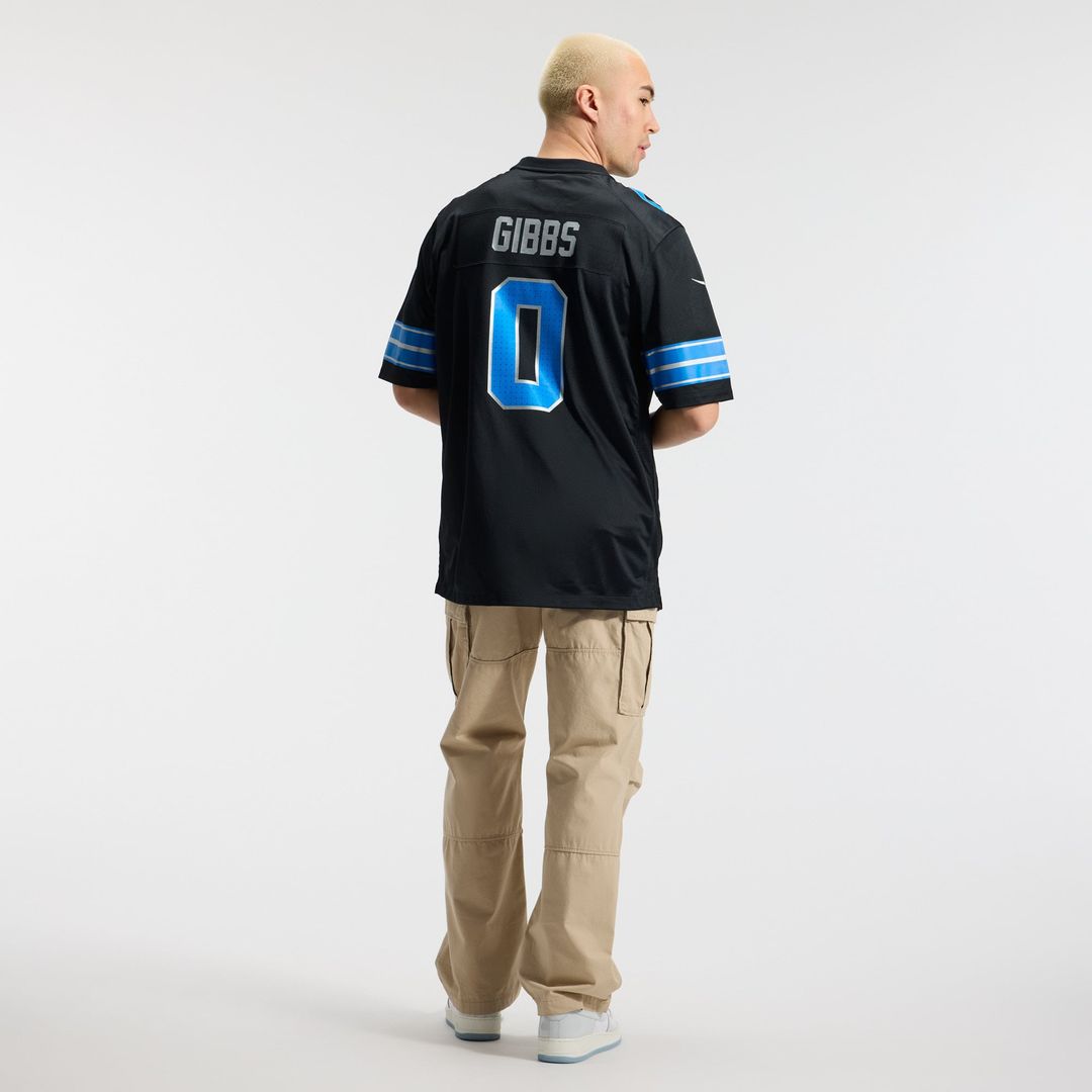 Men's Detroit Lions Jahmyr Gibbs Nike Blue Game Player product image 18