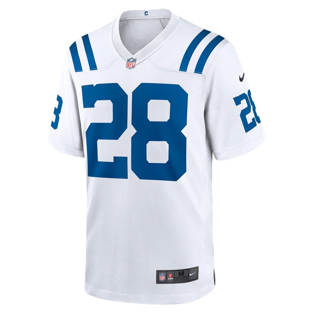 Men's Indianapolis Colts Jonathan Taylor Nike White Player product image 2