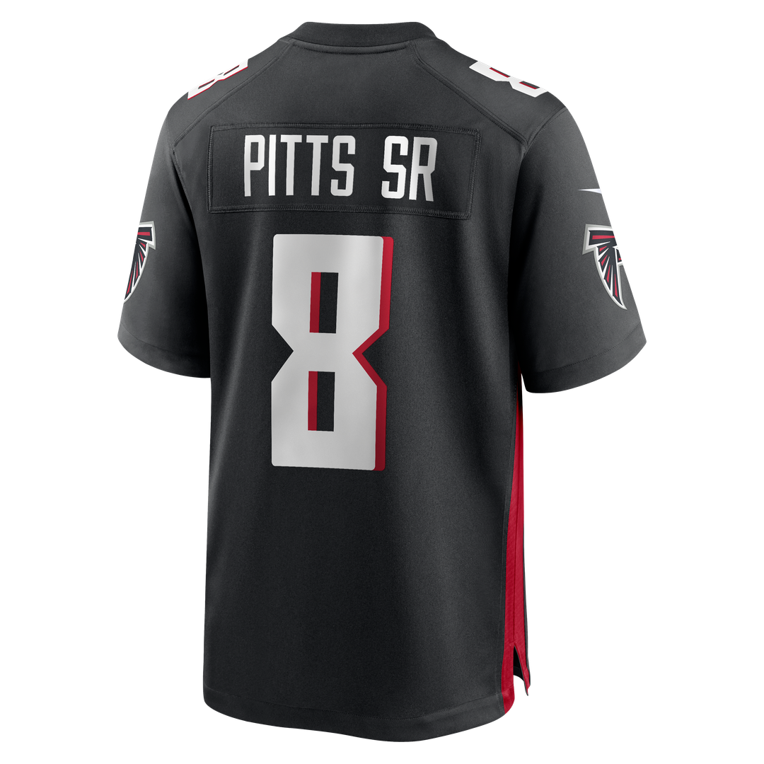 Men's Atlanta Falcons Kyle Pitts Sr. Nike Black Team Game product image 11