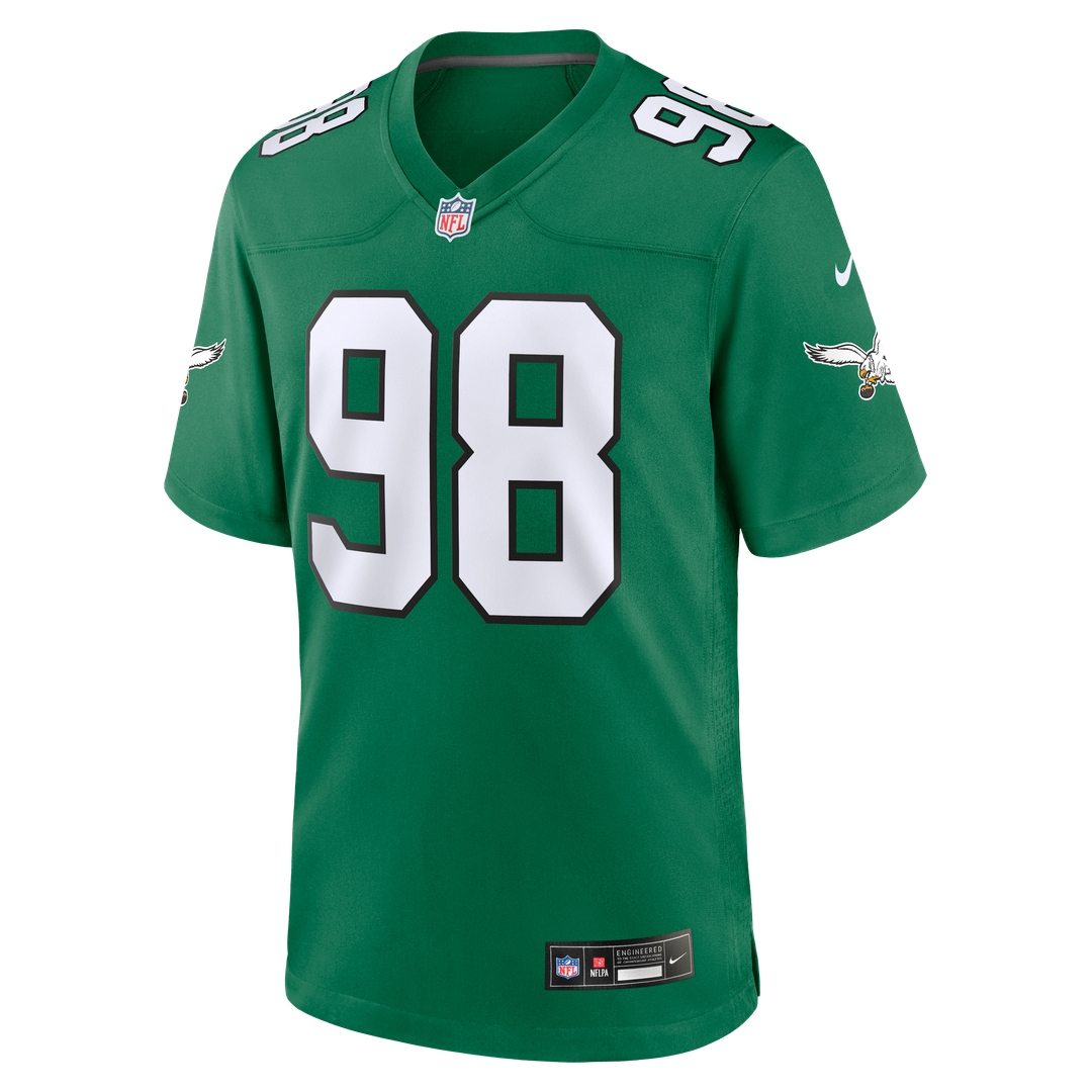 Men's Philadelphia Eagles Jalen Carter Nike Midnight Green product image 12
