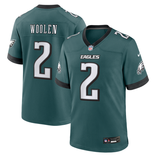Men's Philadelphia Eagles Tariq Woolen Nike Midnight Green product image 1