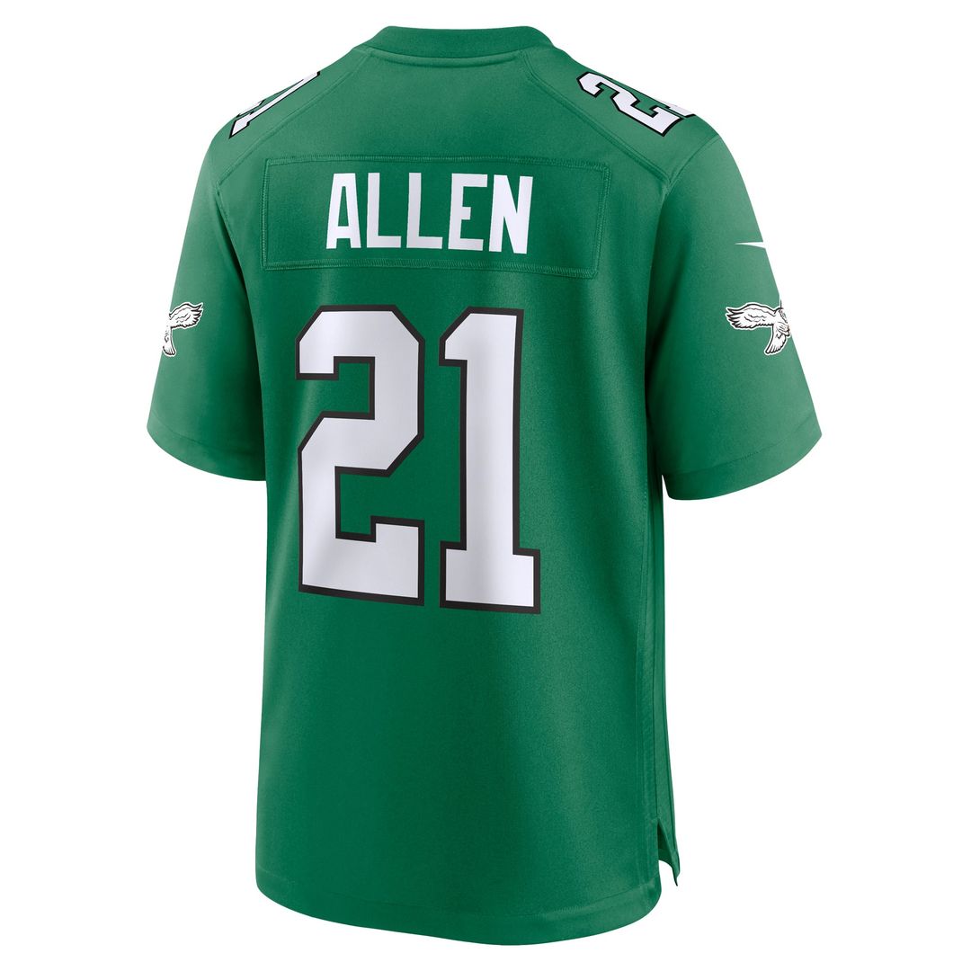 Men's Philadelphia Eagles Eric Allen Nike Kelly Green product image 3