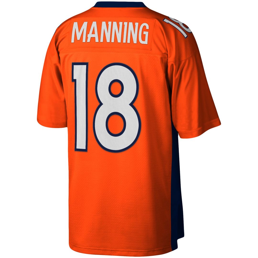 Men's Denver Broncos Peyton Manning Mitchell & Ness Orange product image 3