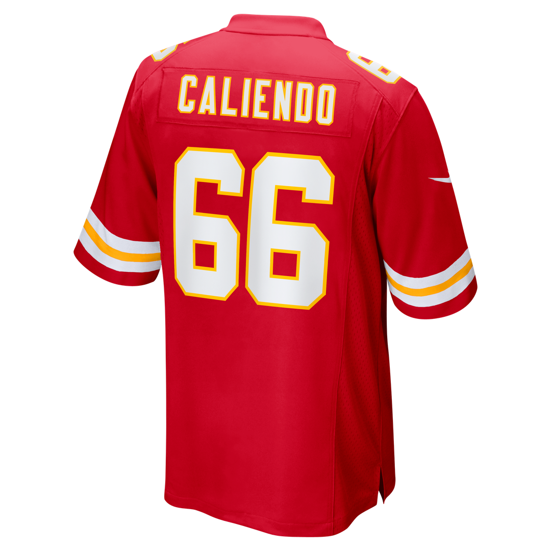 Men's Kansas City Chiefs Mike Caliendo Nike Red Game Player product image 3