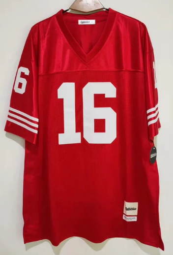 Joe Montana San Francisco 49ers Jersey Classic Authentics product image 2, provided for visual reference and product detail