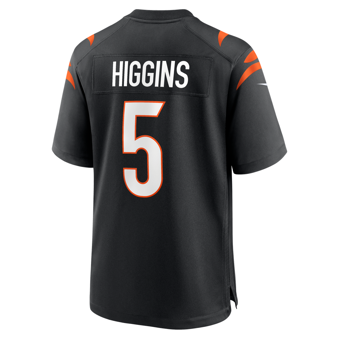 Men's Cincinnati Bengals Tee Higgins Nike Black Game Player product image 3