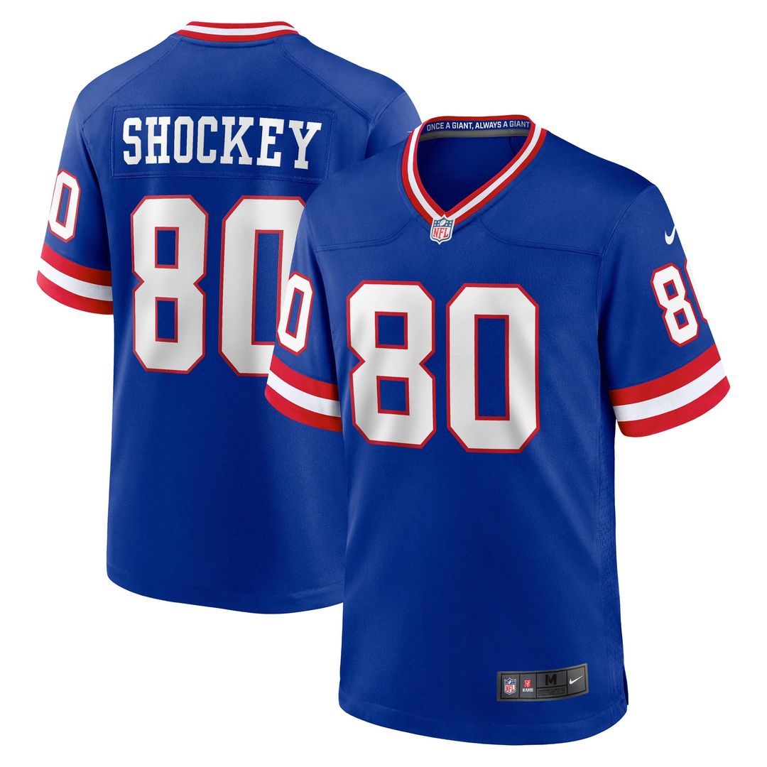 Men's New York Giants Jeremy Shockey Nike Royal Retired product image 1