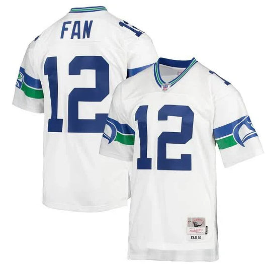 Seattle Seahawks 12 FAN Official NFL Jersey Mitchell & Ness product image 1, provided for visual reference and product