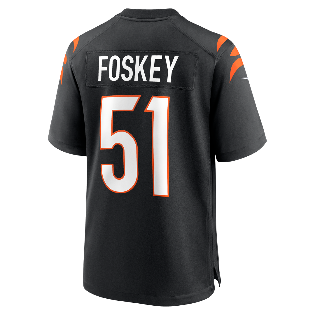 Men's Cincinnati Bengals Isaiah Foskey Nike Black Team Game product image 3