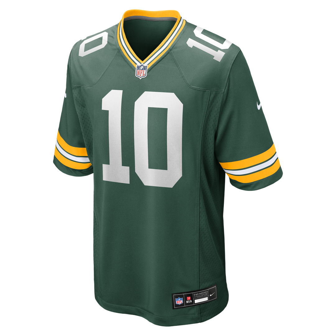 Men's Green Bay Packers Jordan Love Nike White Game Jersey product image 12