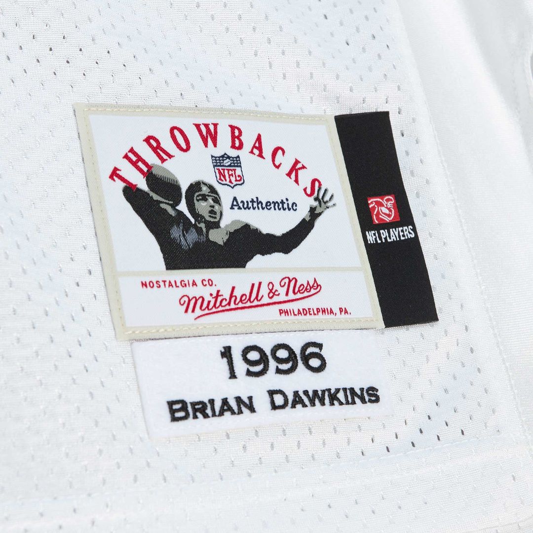 Men's Philadelphia Eagles 1996 Brian Dawkins Mitchell & product image 5