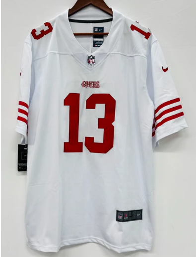 Brock Purdy San Francisco 49ers Jersey white Nike product image 2, provided for visual reference and product detail review