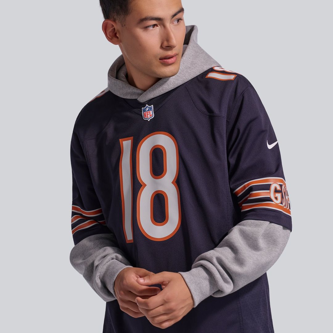 Men's Chicago Bears Caleb Williams Nike Navy Player Game product image 8