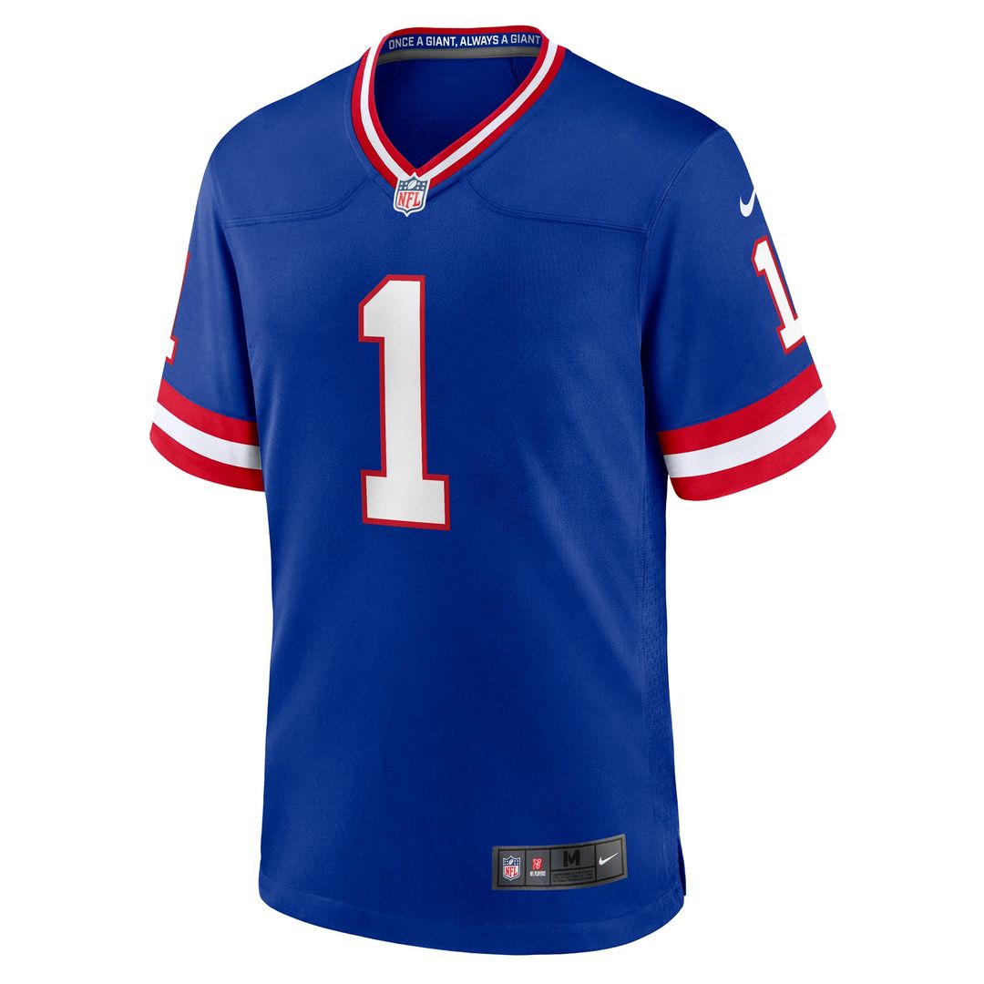 Men's New York Giants Malik Nabers Nike Royal Game Player product image 2