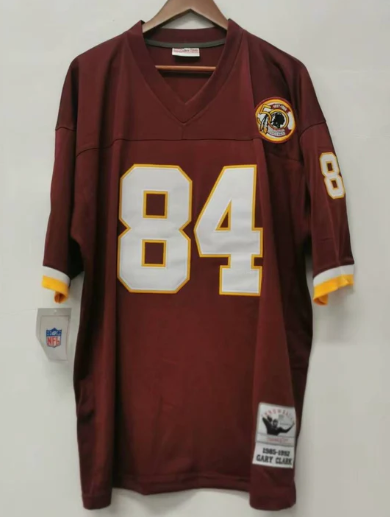 Gary Clark Washington Redskins Commanders Mitchell & Ness Jersey product image 2, provided for visual reference and product