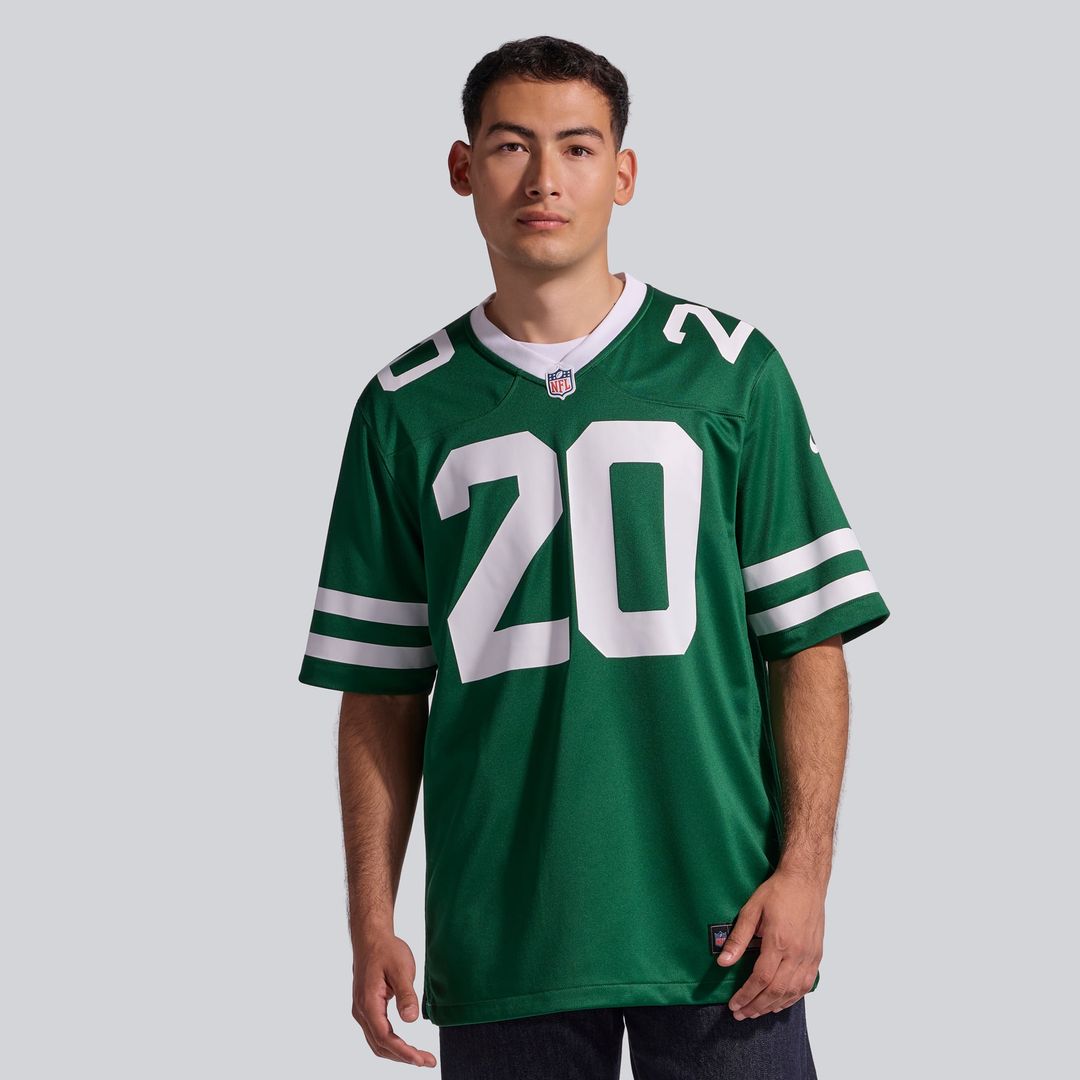 Men's New York Jets Breece Hall Nike Legacy Green Game product image 15