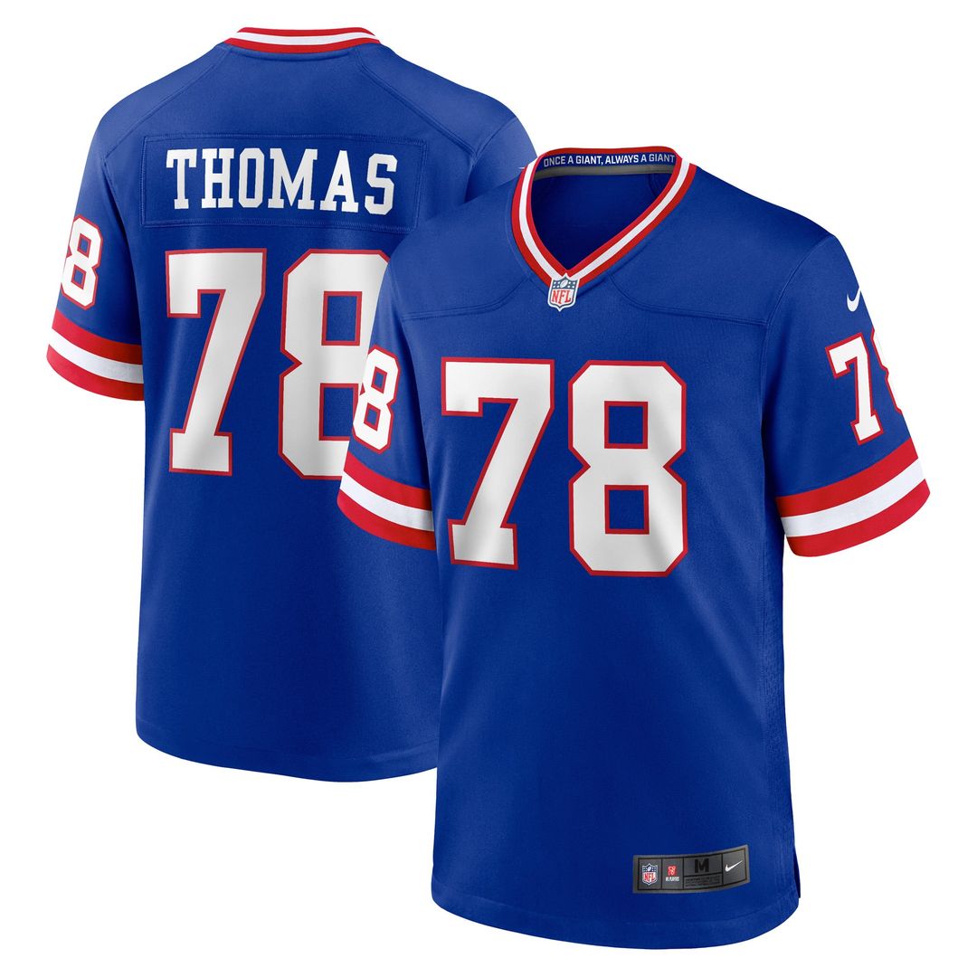 Men's New York Giants Andrew Thomas Nike Royal Alternate product image 1