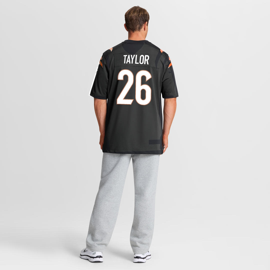 Men's Cincinnati Bengals Ja'Sir Taylor Nike Black Team Game product image 5