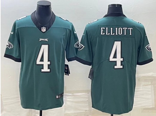 Jake Elliott Philadelphia Eagles NFL Jersey green product image 1, provided for visual reference and product detail review