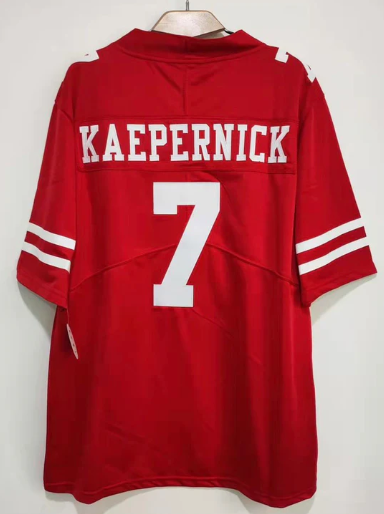 Colin Kaepernick San Francisco 49ers Jersey Classic Authentics product image 1, provided for visual reference and product