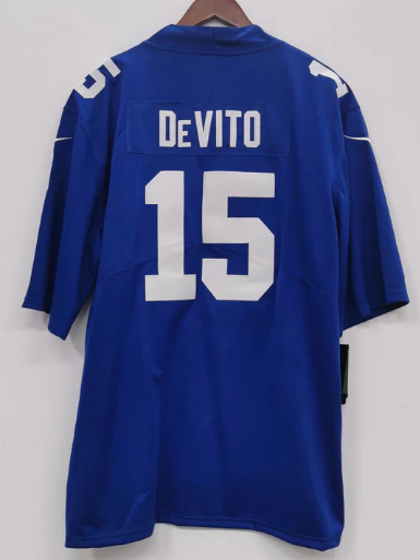 Tommy DeVito New York Giants Jersey Nike product image 1, provided for visual reference and product detail review